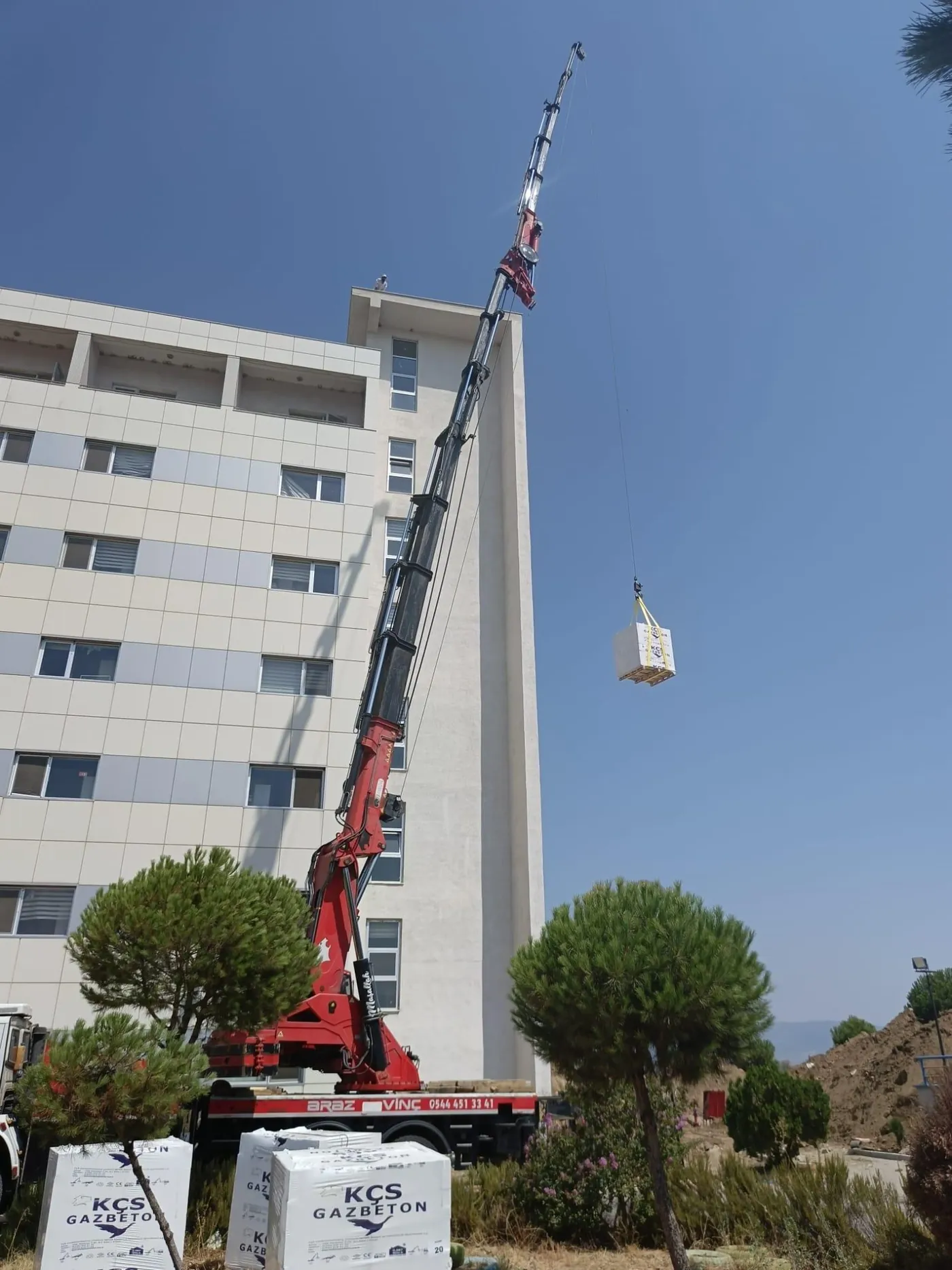 Çatı İzolasyon Malzemesi Taşıma